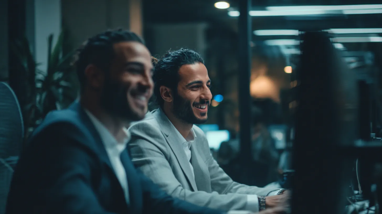 A&T Partners consultants in conversation with a client team